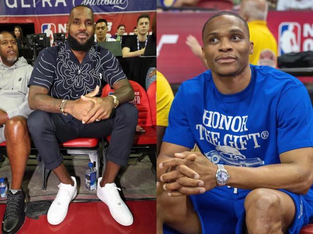 默认离队了？韦少观看夏联未和詹姆斯交流引热议